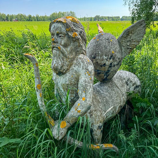 ITE-taiteilija Matti Lepistön veistospuisto